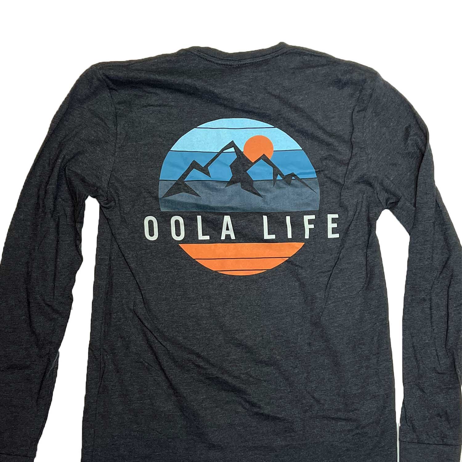 Oola Life Mountain long sleeve: Gray