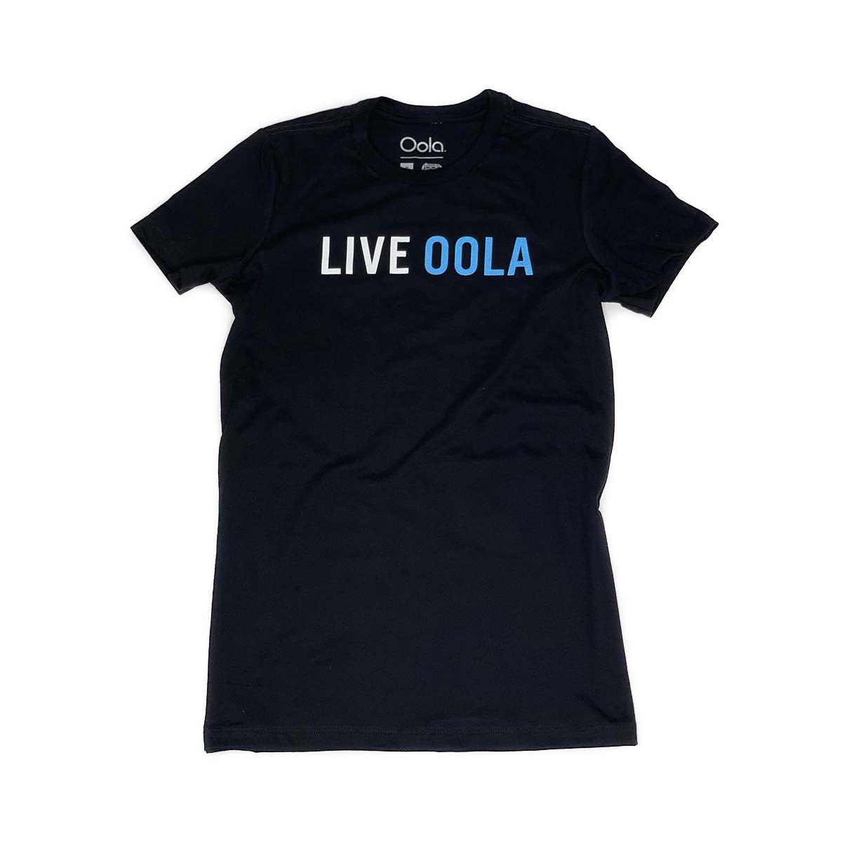 Womens Live Oola Short Sleeve: Black